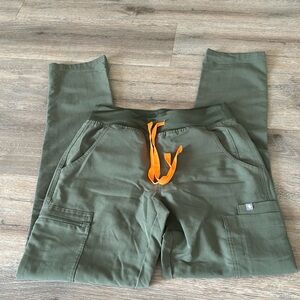 High Waisted Yola Skinny Scrub Pant